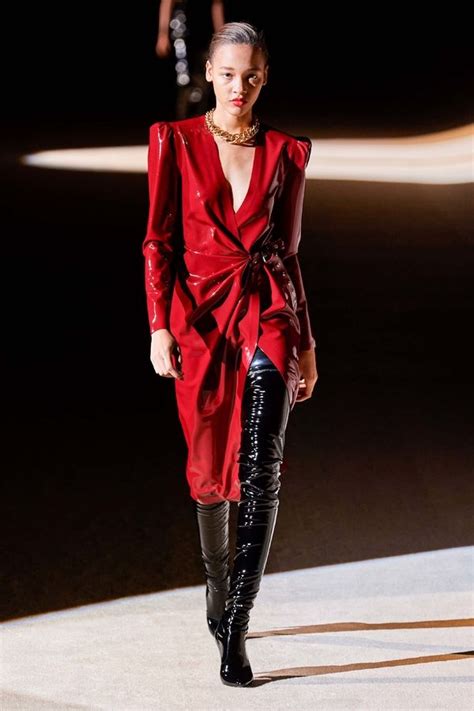 ysl fall 2021 collection|st laurent dresses fall 2021.